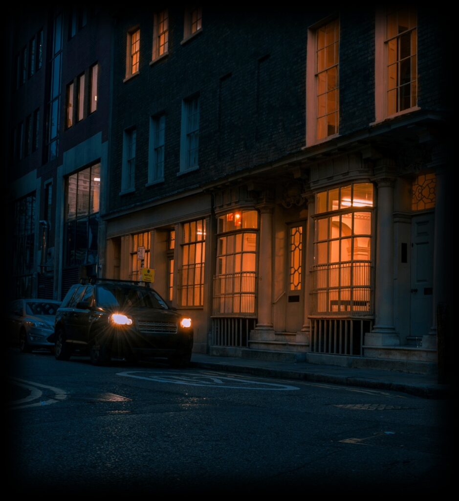 The view from a private investigator about to install a vehicle tracker